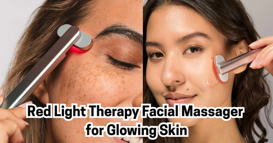 Red Light Therapy wand Facial Massager for glowing skin